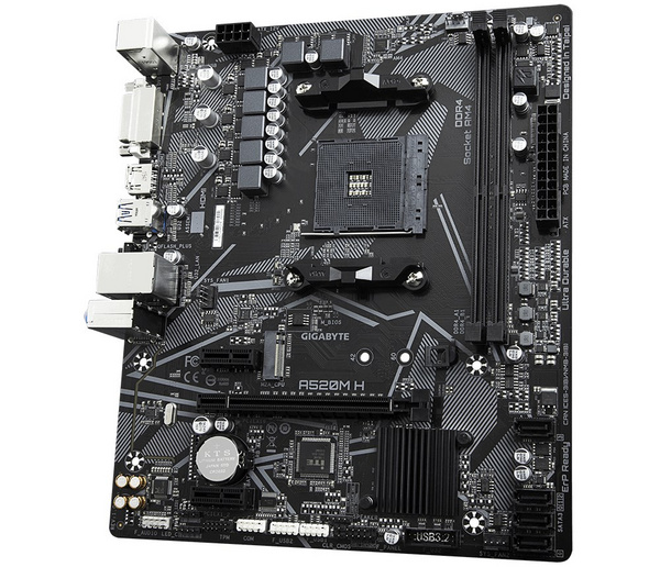 Pllakë amë Gigabyte A520M H (REV. 1.0)
