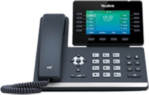 Telefon IP Yealink SIP-T54W, ekran 4.3", Bluetooth, Wi-Fi, gri