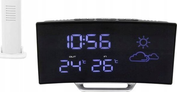 Radio alarm Soundmaster FUR100, FM PLL, stacion moti, argjendtë