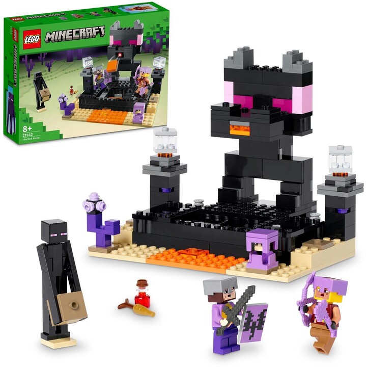 Set LEGO® Minecraft 21242 End Arena, 252 pjesë