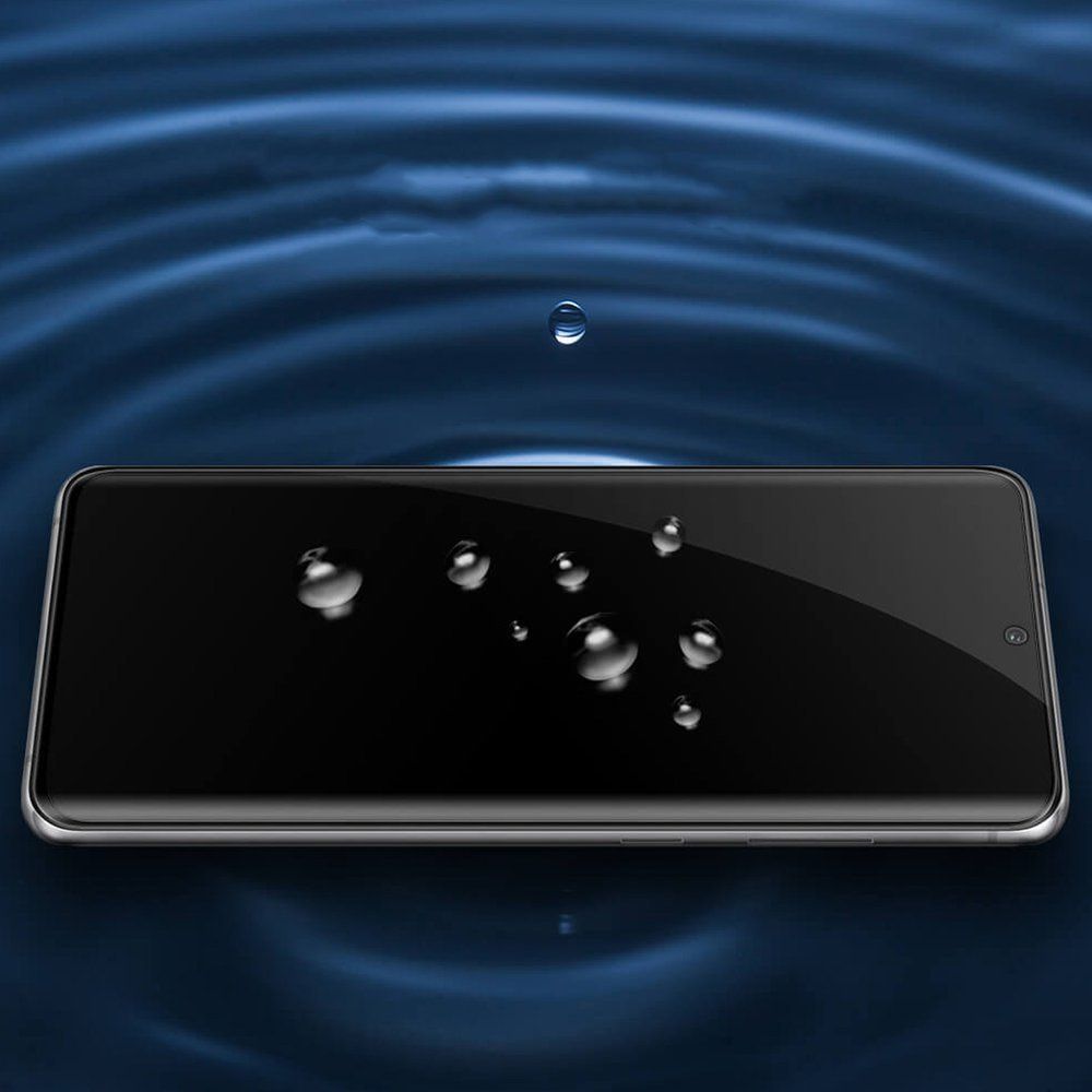 Xham mbrojtës Nillkin 3D CP+ Max për Samsung Galaxy S20 Ultra, xham i temperuar 9H, transparencë e lartë, i zi