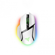 Maus gaming Razer Basilisk V3 Pro, wireless Bluetooth USB Type C, 30000 DPI, i bardhë