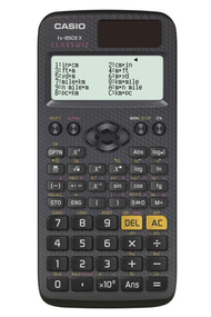 Kalkulator shkencor Casio FX-85CEX, 2 rreshta, energji diellore, gri