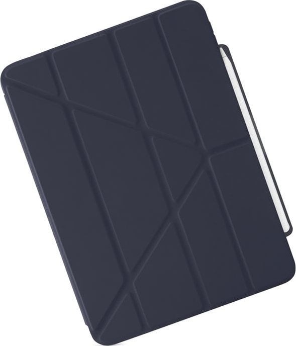 Mbrojtëse tablet Pipetto Origami No3 Pencil Case, për iPad Air 13" 2024, e kaltër e errët