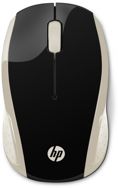Maus HP 200, me kabllo USB të tipit A, 3 butona, i artë