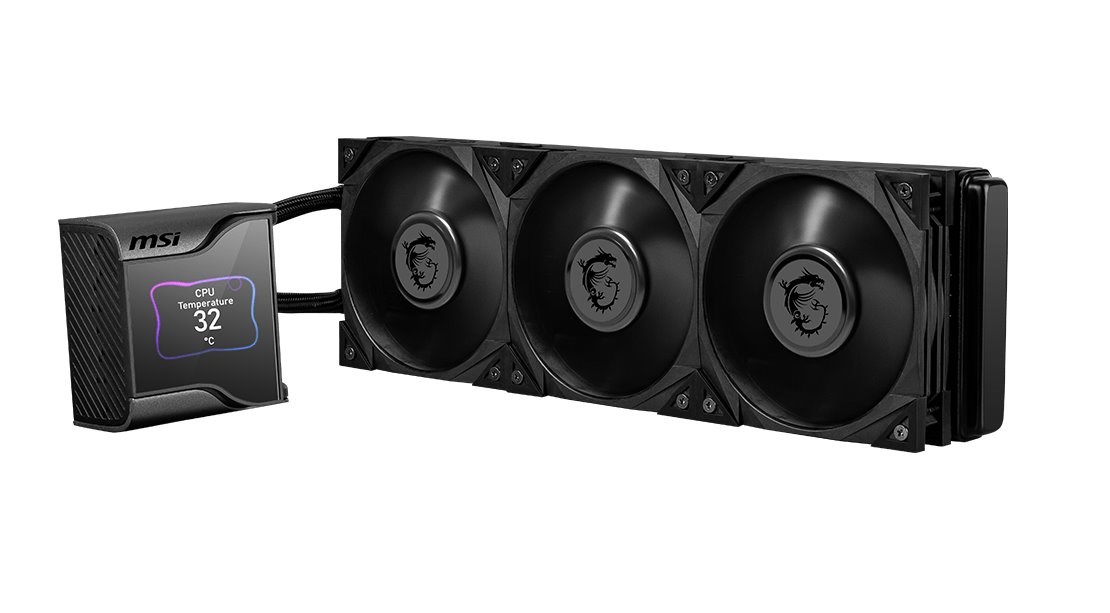 Ftohës me ujë MSI MEG CoreLiquid S360, 360mm, i zi