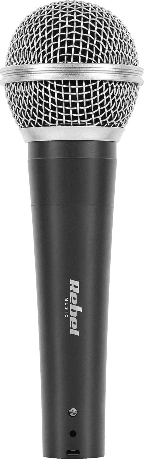 Mikrofon dinamik Rebel DM-80, 50-16000 Hz, kabllo 5 m, i zi