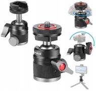 Kokë tripod Puluz PU3075B, 1/4", 3 kg, e zezë