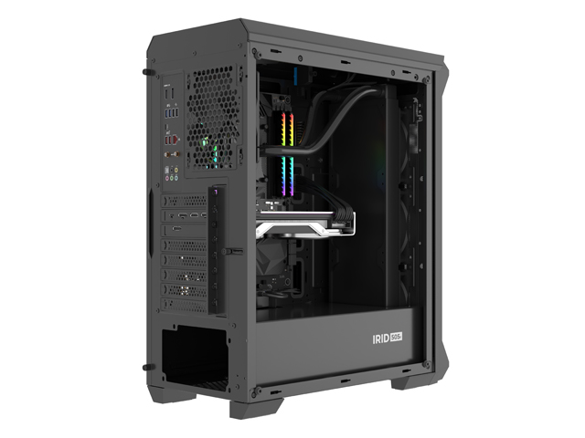 Kasë për PC Genesis IRID 505F, e zezë