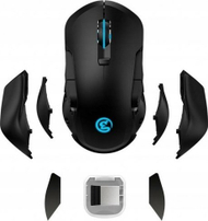 Гејминг глувче GameSir GM300, безжично, RGB, 16000 DPI, црно