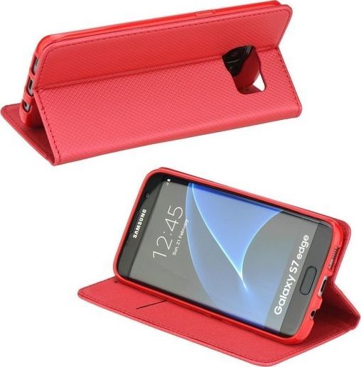 Mbrojtëse Etui Magnet për Samsung Galaxy S21+, e kuqe