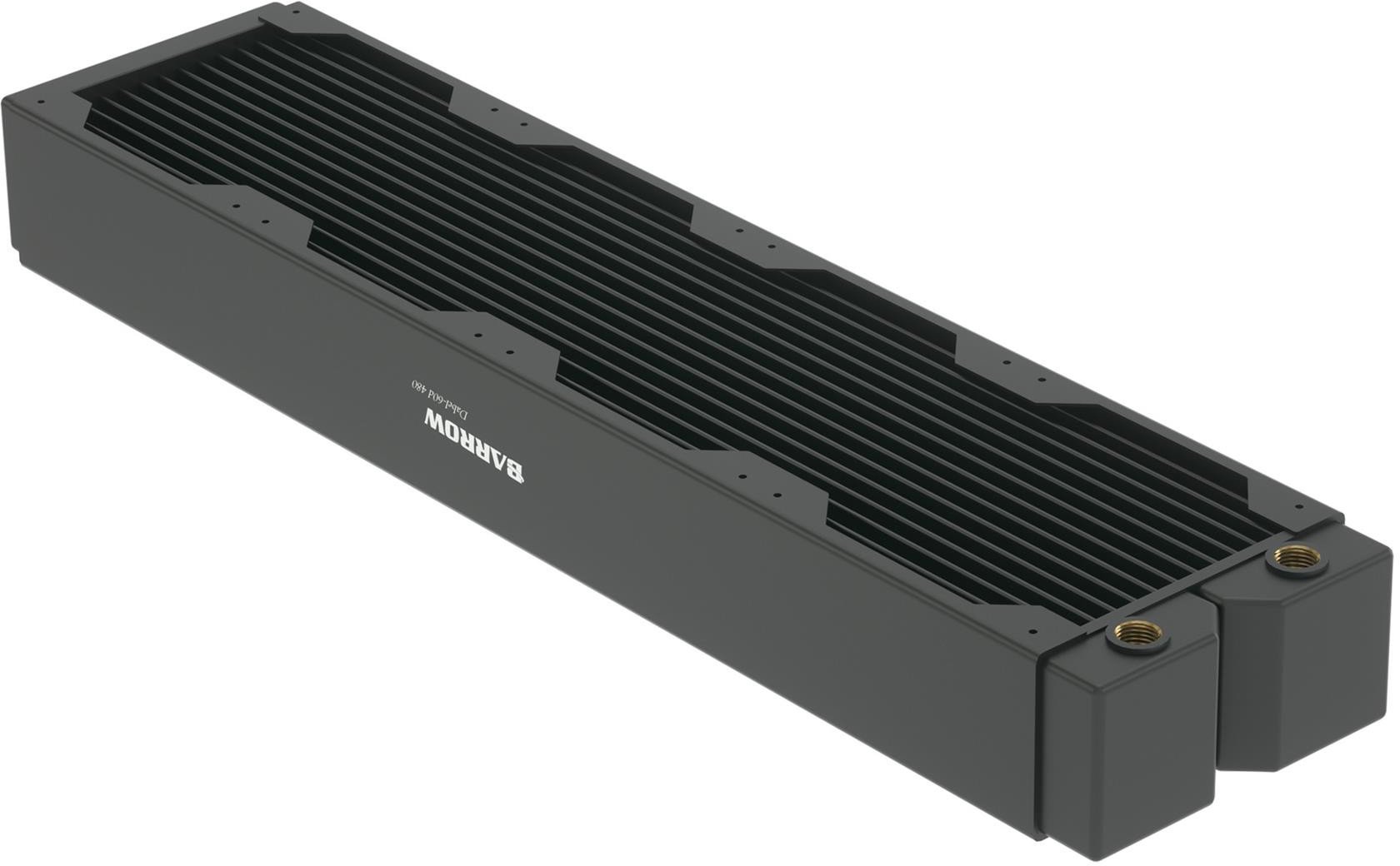 Radiator ftohës për PC Barrow Dabel 60D, 480mm, 60mm, i zi