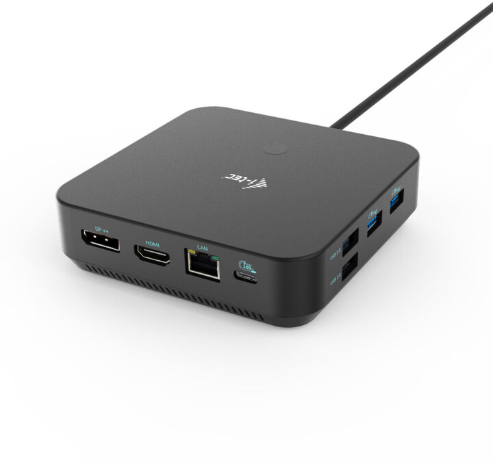 Stacion docking i-tec USB-C, 3x Display, LAN, PD 100W + karikues universal i-tec 12 W