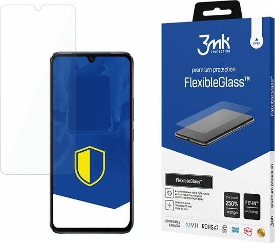 Mbrojtës ekrani 3MK FlexibleGlass për Vivo V21 5G, xham hibrid, transparencë e lartë