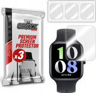 Folie mbrojtëse hidrogel për orë Vivo Iqoo Watch GT, set 3 copë, transparente