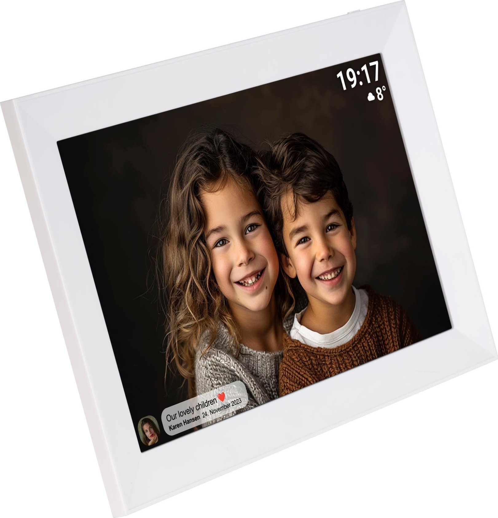 Kornizë digjitale Denver Frameo PFF-1012W, 10.1", 16GB, e bardhë