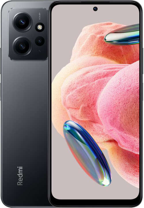 Celular Xiaomi Redmi Note 12, 6.67" FHD+, 4GB RAM, 128GB, gri