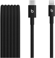 Кабел BEATS USB C во Lightning, 1.5m, плетен, црн