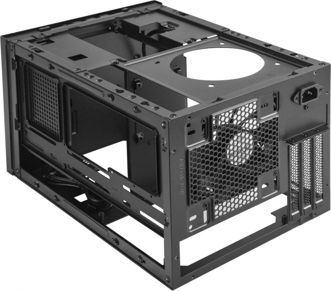 Kasë SilverStone Sugo 15, e zezë, Micro Tower
