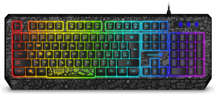 Tastierë CONNECT IT DOODLE, CZ