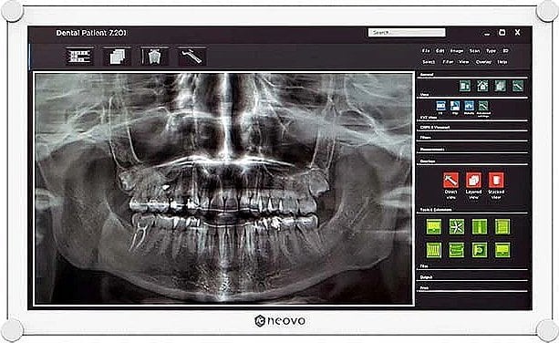 Monitor AG Neovo DR-2202, 21.5", Full HD, i bardhë