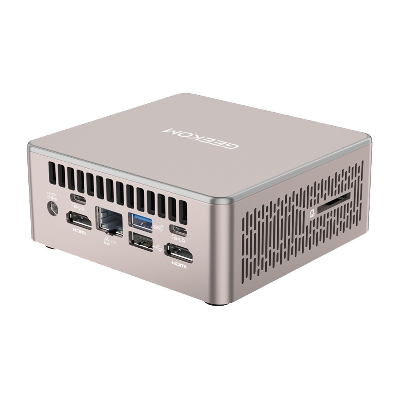 Mini PC Geekom A5, Ryzen 7 5825U, 16GB RAM, 512GB SSD, argjendtë 2