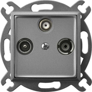 Prizë terminali Ospel ARIA RTV-SAT, GPA-US/m/70, e hirtë mat