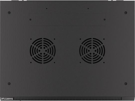 Kabinet Lanberg WF01-6418-10B, 19", 18U, i zi