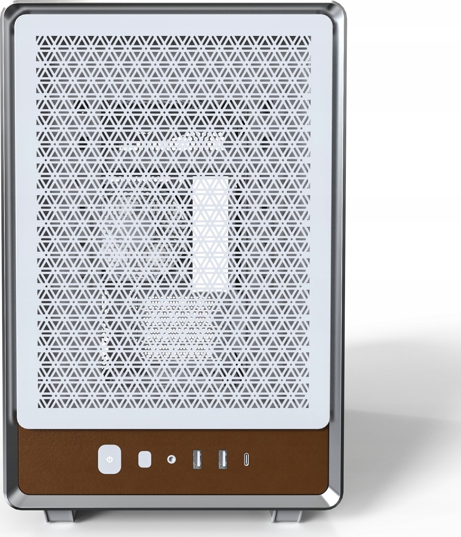 Kuti kompjuterike Montech Heritage Pro, MicroATX Mini ITX, xham i temperuar, e bardhë