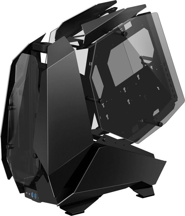 Kasa PC Jonsbo MOD5, Big Tower, xham i temperuar, e zezë