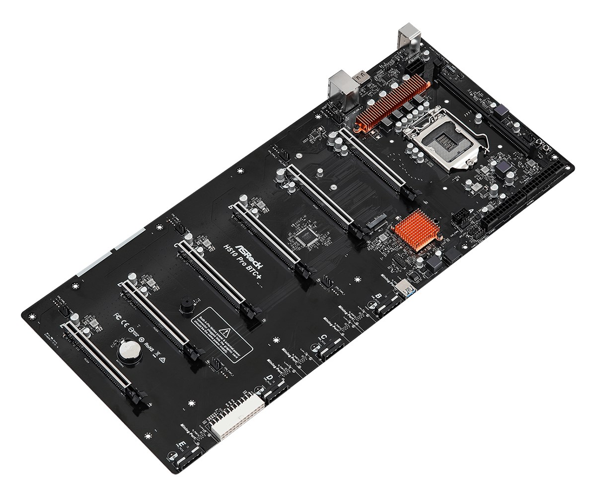 Pllakë amë Asrock H510 Pro BTC+ Intel H510 LGA 1200