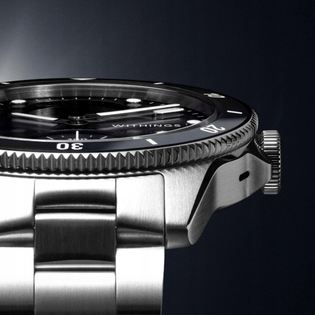 Ora smartwatch Withings ScanWatch Nova 42mm, 10 ATM, çelik inoks, e zezë