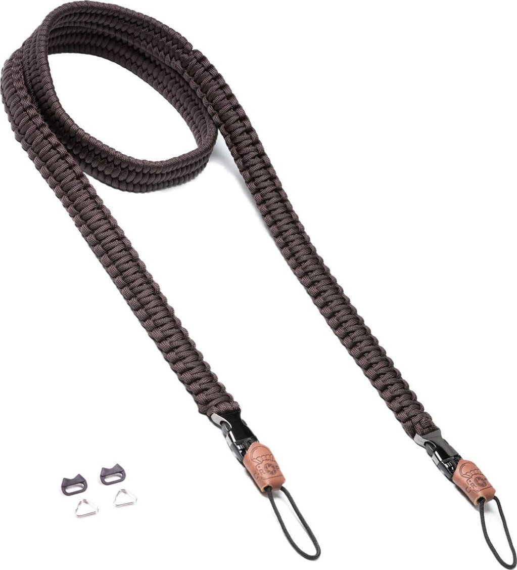 Ремен за камера C-Rope Traveler, најлон, 140cm, кафеав