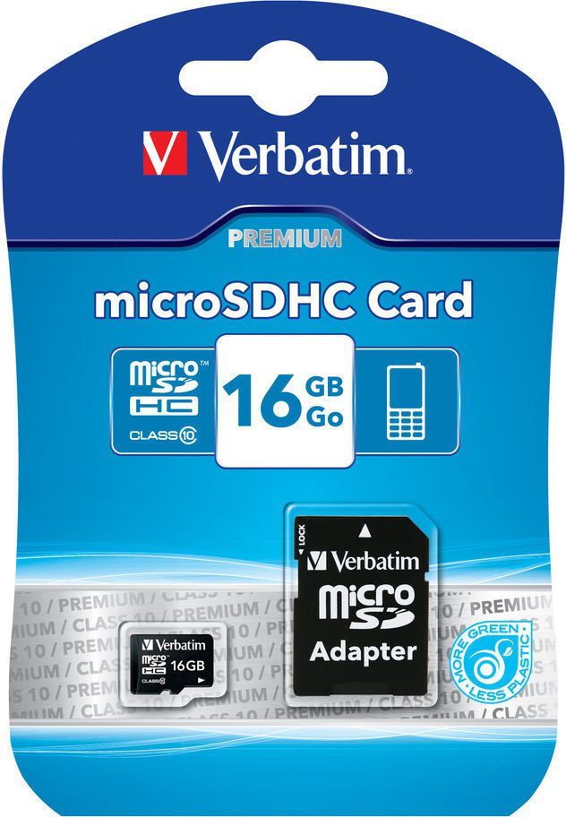 Мемориска картичка Verbatim MicroSDHC, 16GB
