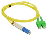 Kabllo patch fibër optike Alantec SM, SC/APC në LC, duplex, 9/125 OS2, 5m