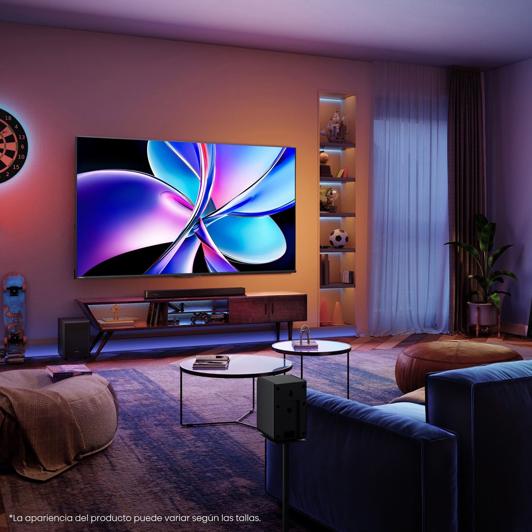 Televizor Hisense 65E7Q PRO, 65", QLED 4K UHD, 144Hz, i zi