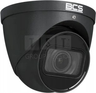 Kamerë IP dome BCS Line BCS-L-EIP55VSR4-AI1-G, 5MP, lente motozoom 2.7–13.5mm, e bardhë