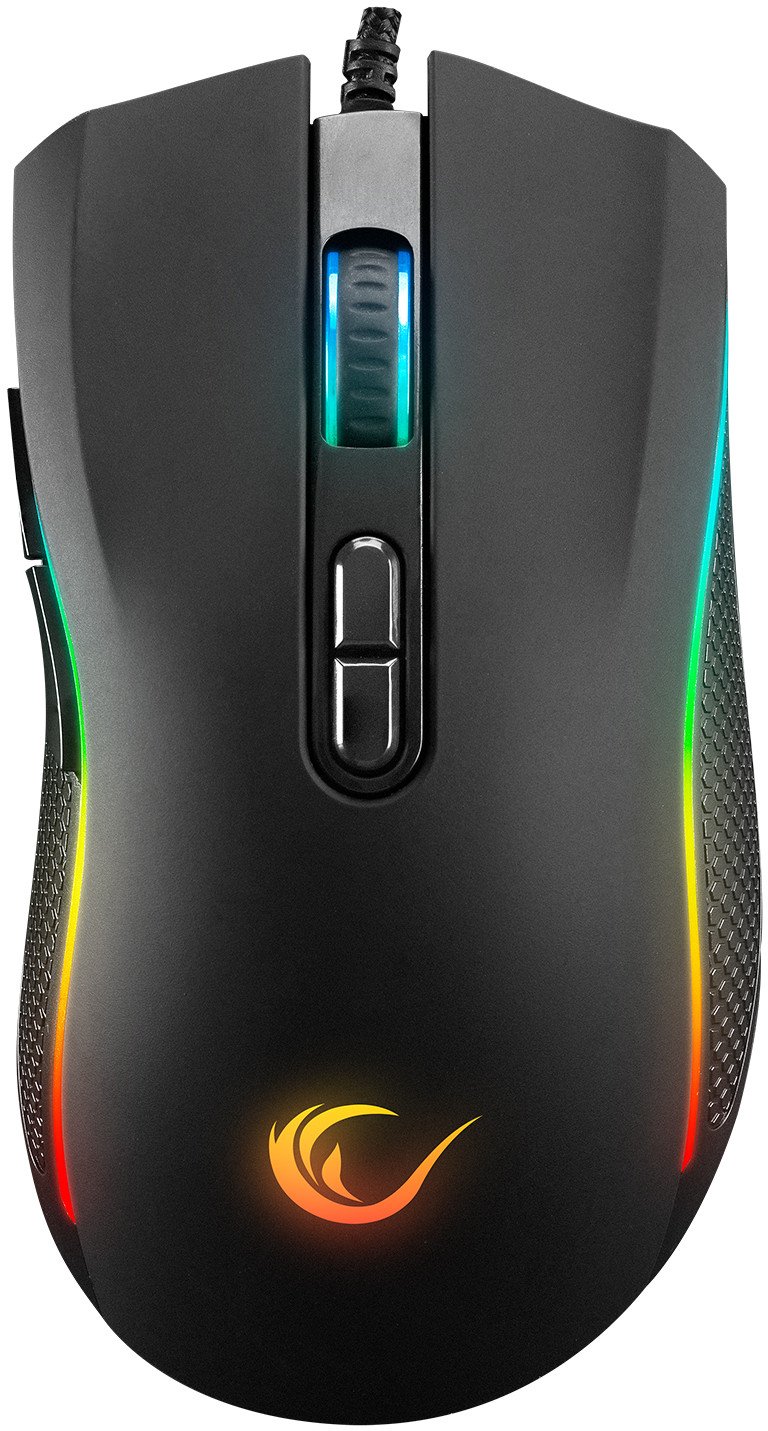 Mouse gaming Rampage SMX-R44 V2, RGB, me kabllo, i zi
