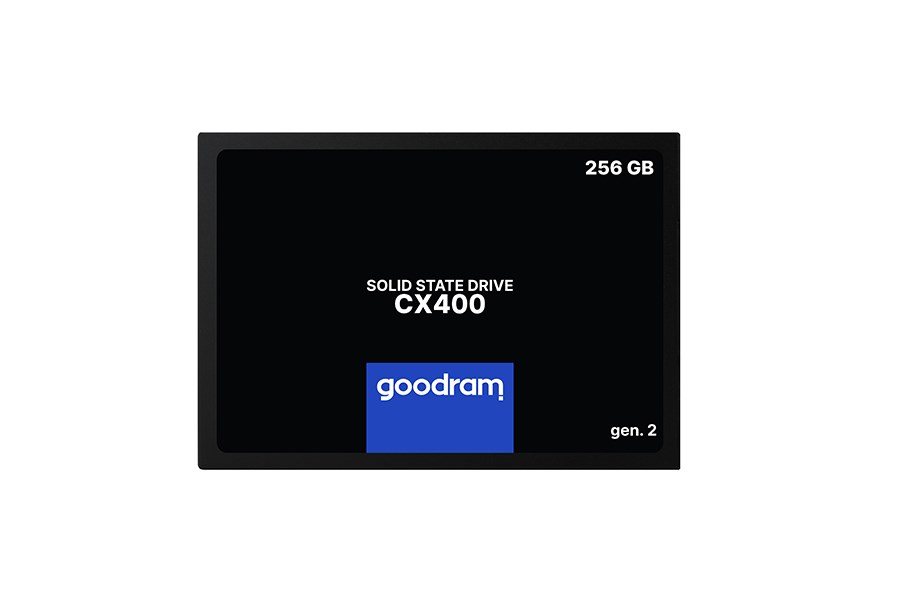 Disk SSD Goodram CX400 Gen.2, 256 GB, 2.5", SATA III, e zezë