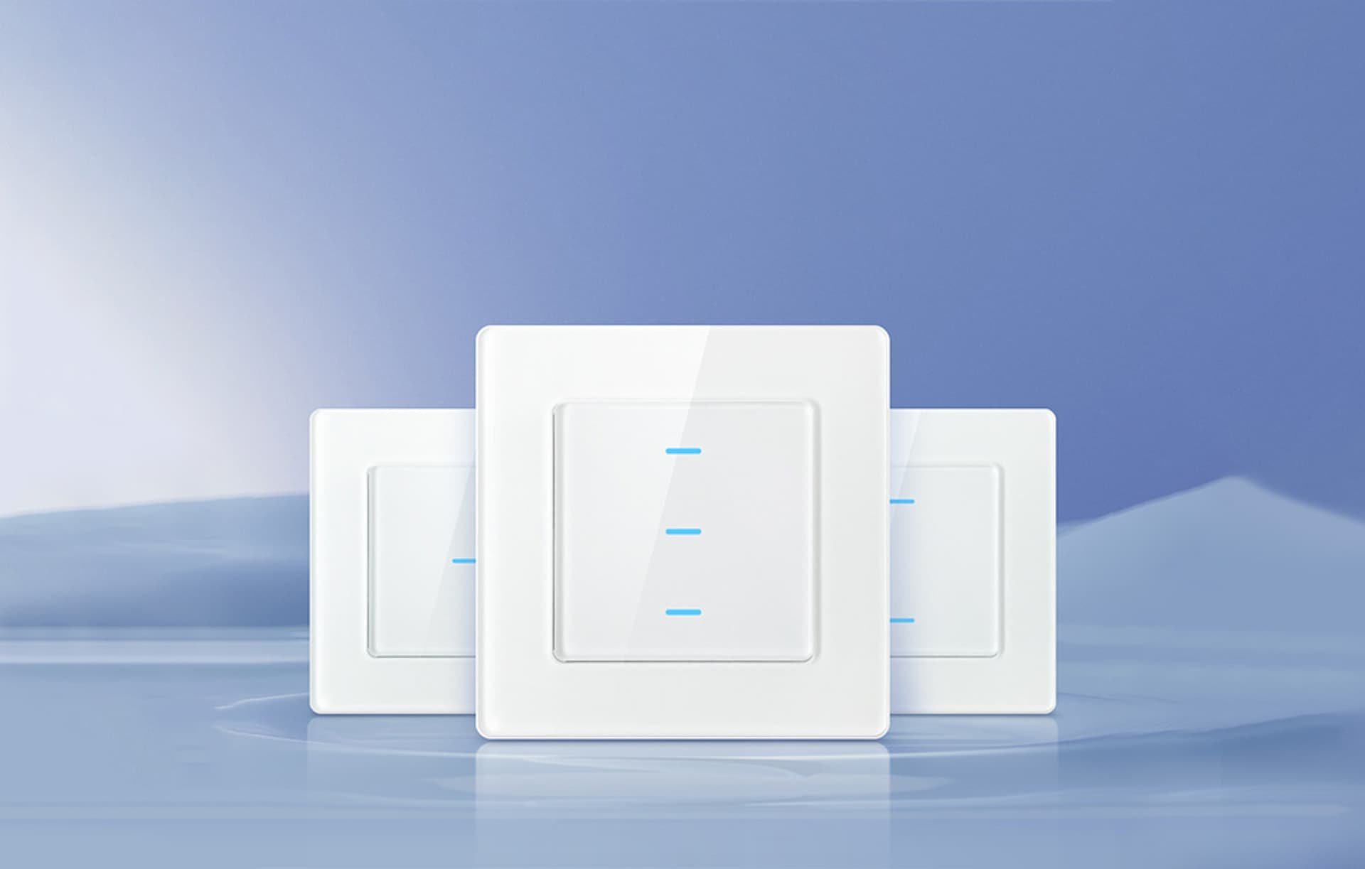 Çelës ndriçimi smart Avatto Single, WiFi, 800W, i zi