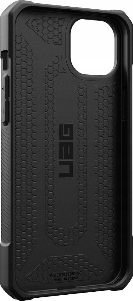 Mbrojtëse telefoni UAG Monarch Kevlar për iPhone 15 Plus, 6.7", rezistente ndaj goditjeve, e zezë