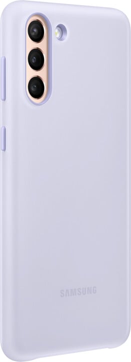 ЛЕД-заштитник на Samsung за Samsung Galaxy S21 +, виолетова