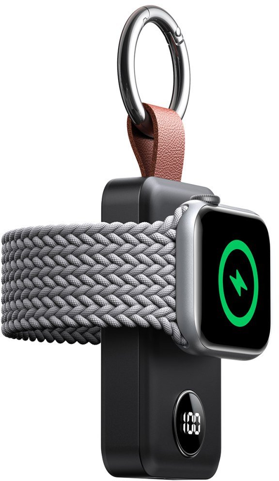 Karikues portativ Joyroom për Apple Watch, 2000mAh, pa kabllo, i bardhë
