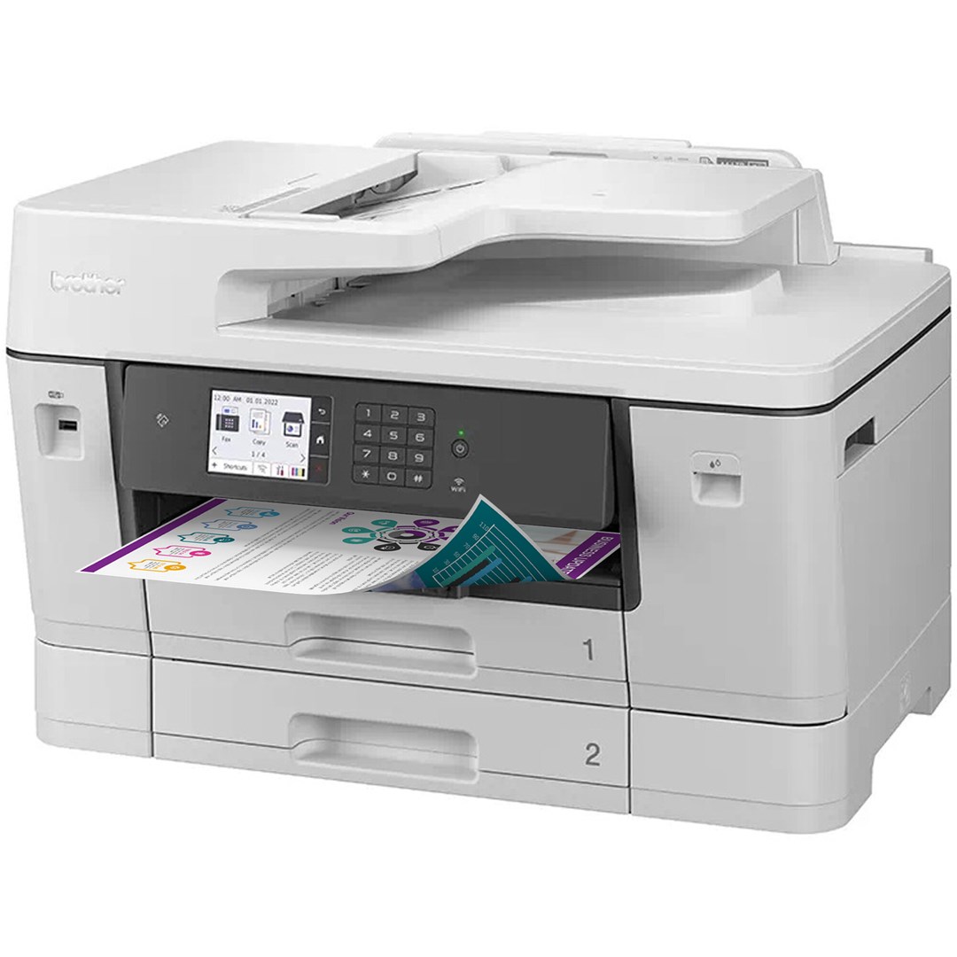 Printer multifunksional Brother MFC-J3930DW, A3, 22 ppm, i bardhë