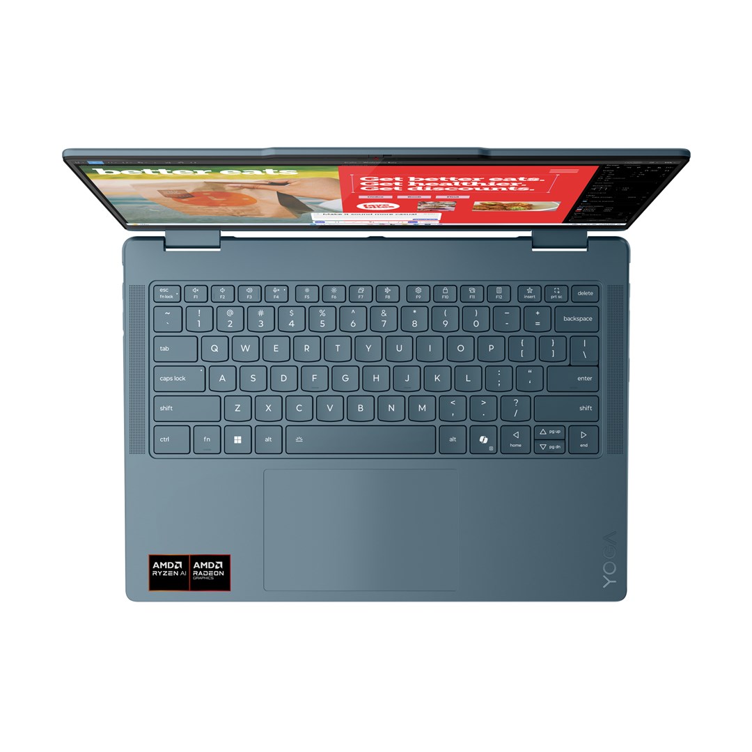 Laptop Lenovo Yoga 7 2-in-1 14AKP10, 14", AMD Ryzen AI 5, 16GB RAM, i kaltër