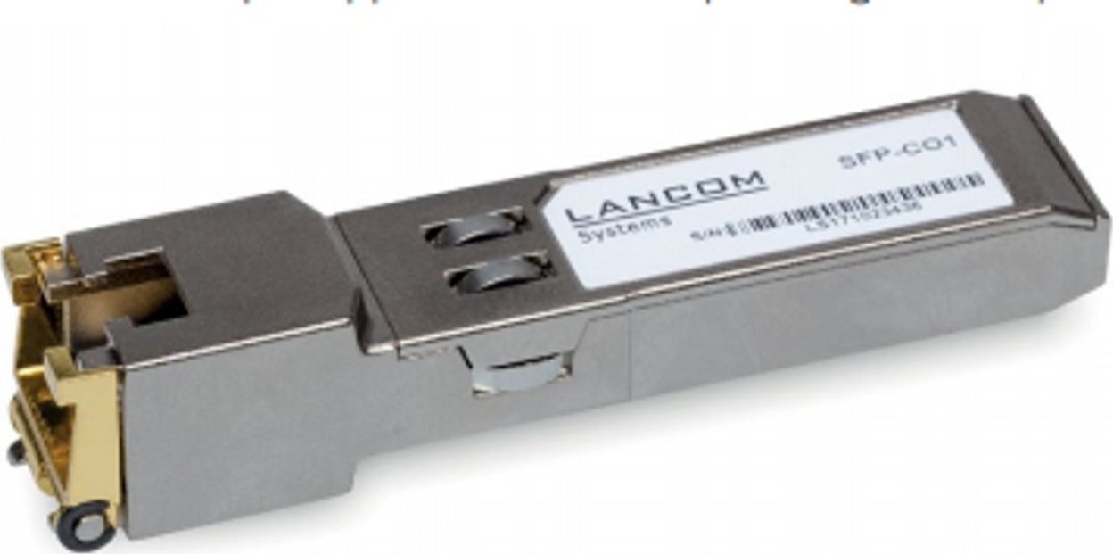 Modul SFP LANCOM SFP-CO1, transceiver Ethernet, gigabit, i bardhë