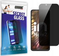 Xham mbrojtës privatësie Grizz SecretGlass për Micromax In Note 2, 9H, ekran i plotë, transparent