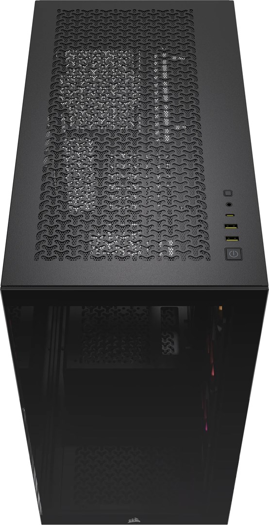 Kuti kompjuteri Corsair 3500X Mid Tower, ARGB, e zezë