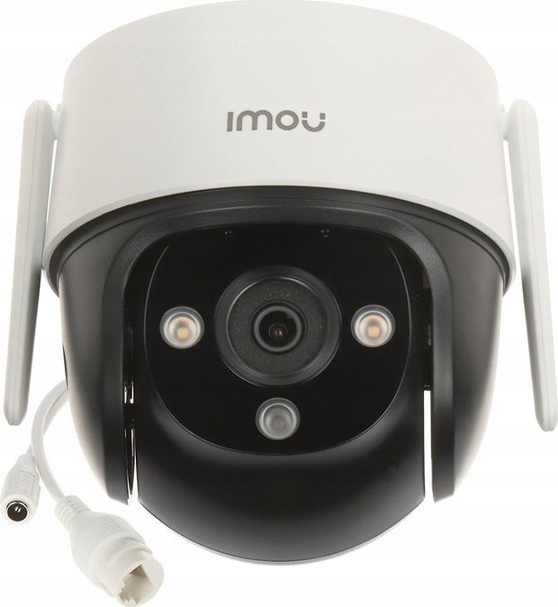 Надворешна камера IMOU Cruiser SE+, 3MP, Wi‑Fi PTZ, IP66, обоена ноќ, бела