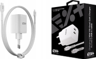 Karikues muri NEXT ONE Fast, 35W GaN, 2x USB-C, i bardhë
